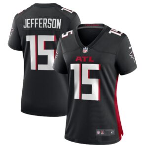 Van Jefferson Atlanta Falcons Women's  Game Jersey -  Black