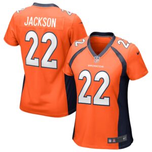 Kareem Jackson Denver Broncos Women's Game Jersey - Orange