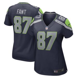 Noah Fant Seattle Seahawks  Women's Game Player Jersey - College Navy