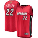 Jimmy Butler Miami Heat  2023 Finals Fast Break Player Jersey - Statement Edition - Red