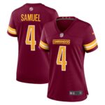Curtis Samuel Washington Commanders  Women's Game Player Jersey - Burgundy
