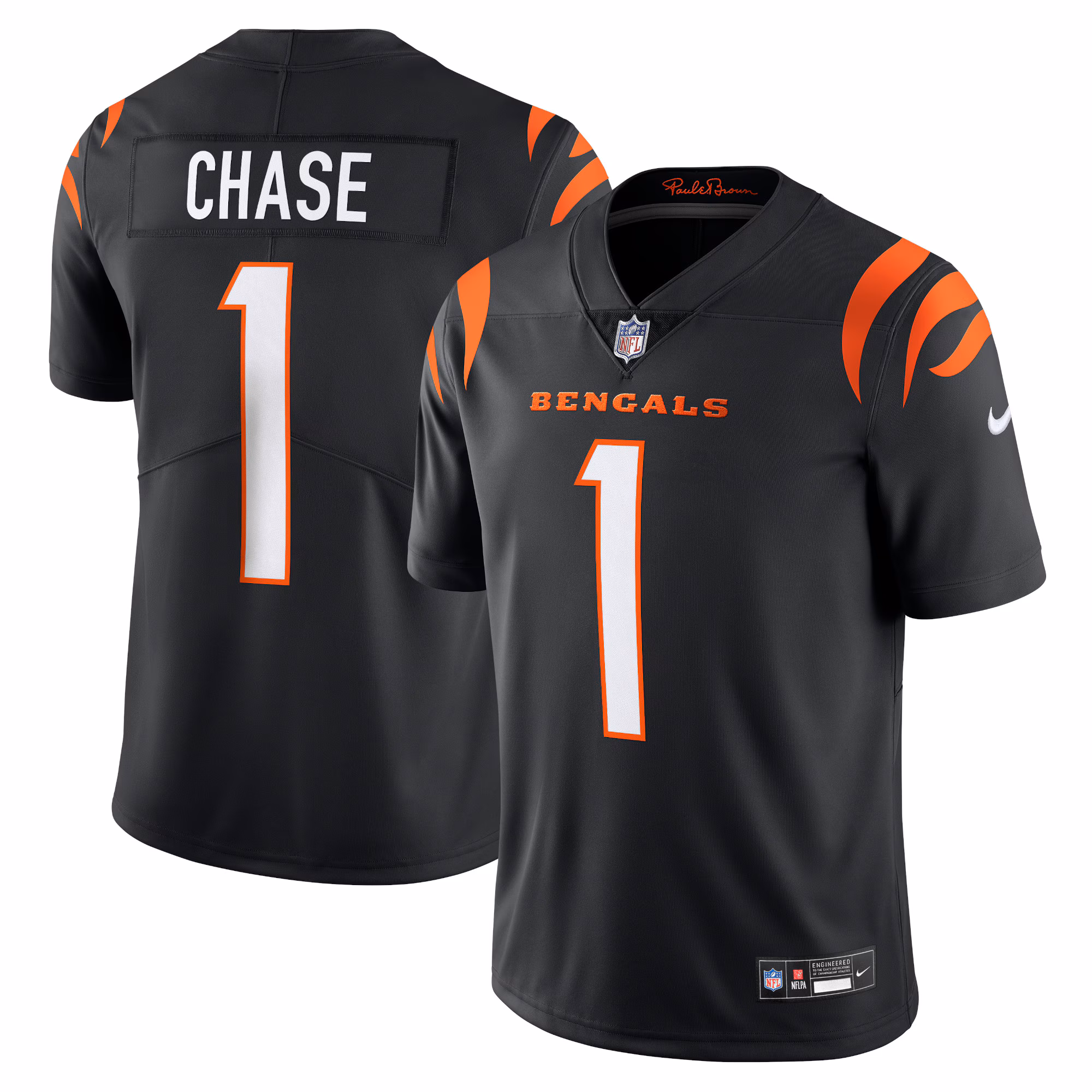 Ja'Marr Chase Cincinnati Bengals  Vapor Untouchable Limited Jersey - Black