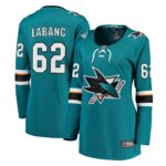Kevin Labanc San Jose Sharks Women's Breakaway Jersey - Teal