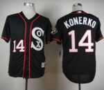 Chicago White Sox #14 Paul Konerko Black New Cool Base Stitched Jersey