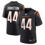 Clay Johnston Cincinnati Bengals  Game Jersey - Black