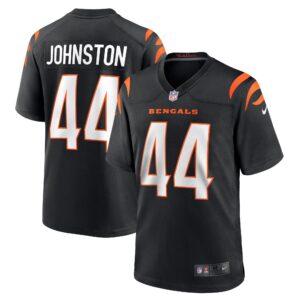 Clay Johnston Cincinnati Bengals  Game Jersey - Black