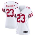 Christian McCaffrey San Francisco 49ers  Women's Game Player Jersey - White