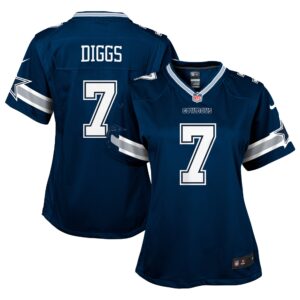 Trevon Diggs Dallas Cowboys  Girls Youth Game Jersey - Navy