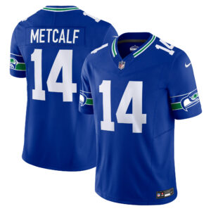 DK Metcalf Seattle Seahawks  Throwback Vapor F.U.S.E. Limited Jersey - Royal