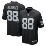 Jacob Hollister Las Vegas Raiders  Game Player Jersey - Black