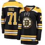 Taylor Hall Boston Bruins Women's 2017/18 Home Breakaway Replica Jersey - Black