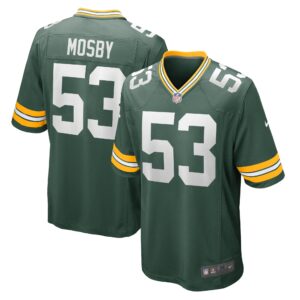 Arron Mosby Green Bay Packers Team Game Jersey -  Green