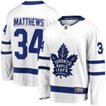 Toronto Maple Leafs Auston Matthews Away Premier Breakaway Player Jersey - White