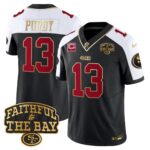 Brock Purdy # 13 San Francisco 49ers Faithful To The Bay Patch Vapor Limited Jersey V8 - All Stitched