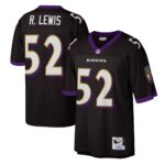 Ray Lewis Baltimore Ravens  2004 Authentic Throwback Retired Player Jersey - Black