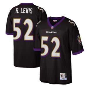 Ray Lewis Baltimore Ravens  2004 Authentic Throwback Retired Player Jersey - Black
