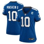 Gardner Minshew Indianapolis Colts  Women's Indiana Nights Alternate Game Jersey - Royal