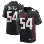 Justin Shaffer Atlanta Falcons  Game Jersey -  Black