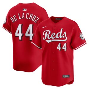 Cincinnati Reds Elly De La Cruz #44 Red Alternate Limited Player Jersey