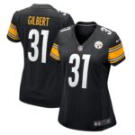 Mark Gilbert Pittsburgh Steelers  Women's Game Player Jersey - Black