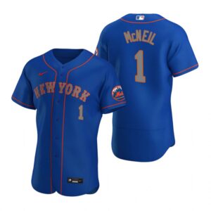 Men's New York Mets #1 Jeff McNeil Royal Flex Base Jersey