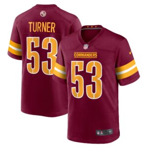 Trai Turner Washington Commanders  Player Game Jersey - Burgundy