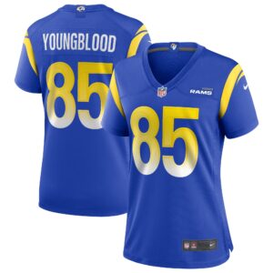 Jack Youngblood Los Angeles Rams Women's Game Retired Player Jersey - Royal