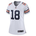Caleb Williams Chicago Bears Women's 2024 Draft 2nd Alternate Game Player Jersey - White