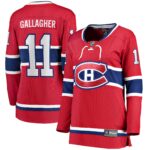 Brendan Gallagher Montreal Canadiens Women's Home Breakaway Player Jersey - Red