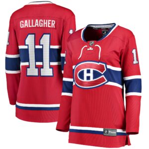 Brendan Gallagher Montreal Canadiens Women's Home Breakaway Player Jersey - Red