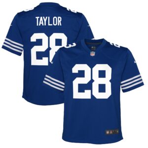 Jonathan Taylor Indianapolis Colts Youth Game Jersey - Royal