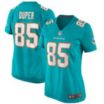 Mark Duper Miami Dolphins Women's Game Retired Player Jersey - Aqua