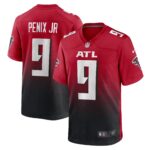 Michael Penix Jr. Atlanta Falcons Alternate Game Jersey -  Red