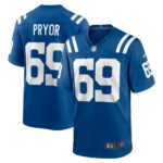Matt Pryor Indianapolis Colts  Game Jersey - Royal