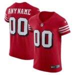 San Francisco 49ers  Alternate Vapor Elite Custom Jersey - Scarlet