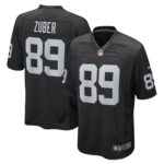 Isaiah Zuber Las Vegas Raiders  Game Player Jersey - Black