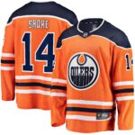 Devin Shore Edmonton Oilers Home Breakaway Player Jersey - Orange