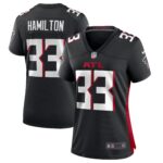 Antonio Hamilton Atlanta Falcons Women's Game Jersey -  Black