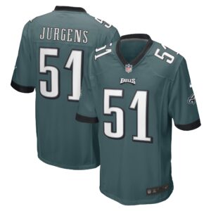 Cam Jurgens Philadelphia Eagles  Game Player Jersey - Midnight Green