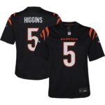 Tee Higgins Cincinnati Bengals  Youth Game Player Jersey - Black