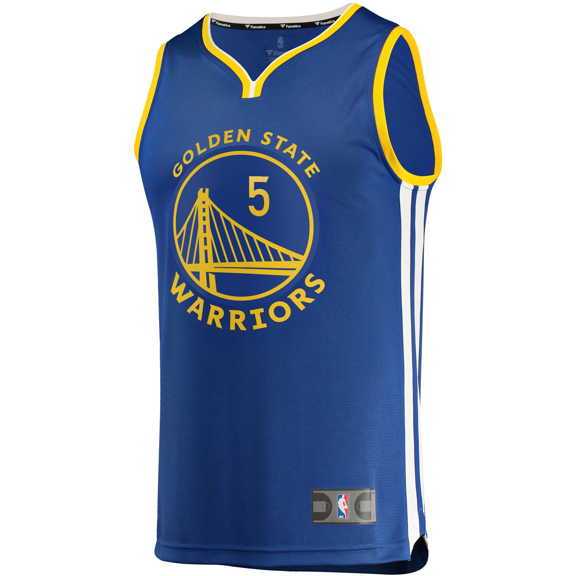 Kevon Looney Golden State Warriors Fast Break Replica Player Team Jersey - Icon Edition - Royal - Image 2