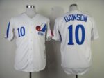 Mitchell And Ness 1982 Montreal Expos #10 Andre Dawson White Throwback Stitched Jersey