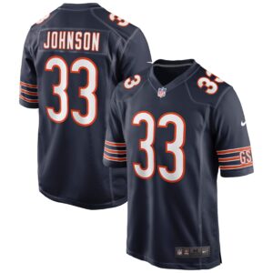Jaylon Johnson Chicago Bears  Game Jersey - Navy