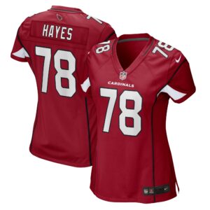 Marquis Hayes Arizona Cardinals  Women's Game Player Jersey - Cardinal