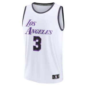 Anthony Davis Los Angeles Lakers  2022/23 Fastbreak Jersey - City Edition - White