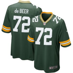 Gerhard de Beer Green Bay Packers Youth Game Jersey - Green