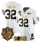 Anthony Thompson #32 Indiana Hoosiers Vapor Limited Football Jersey - 2025 National Champions - All Stitched