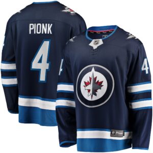 Neal Pionk Winnipeg Jets Home Breakaway Player Jersey - Navy
