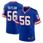 Lawrence Taylor New York Giants Classic Retired Player Game Jersey - Royal