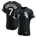 Men's Chicago White Sox Tim Anderson  Black Alternate Player Jersey